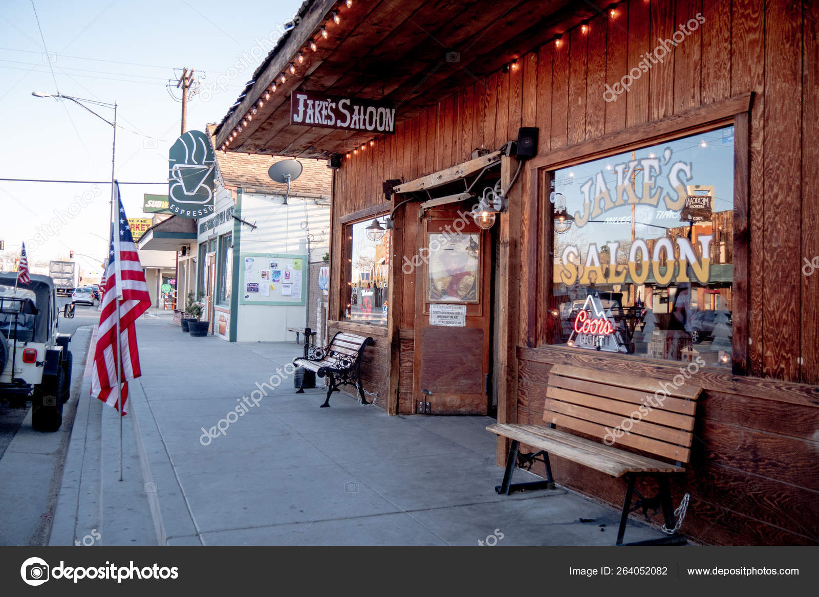 Jakes Wild West Saloon In The Historic Village Of Lone Pine Lone