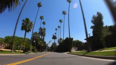 Beverly Hills üzerinden Hyperlapse Sürücü