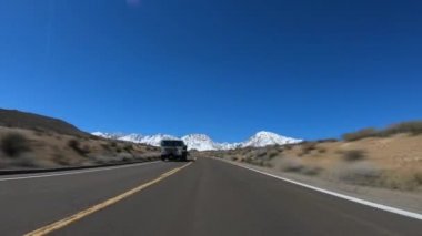 Sierra Nevada üzerinden Hyperlapse Sürücü