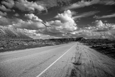 Utah 'taki Kar Kanyonu - güzel manzara