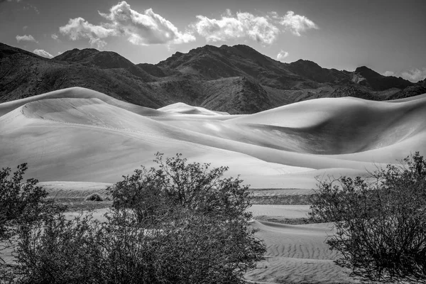Grandes dunas de arena en el desierto de Nevada — Foto de Stock