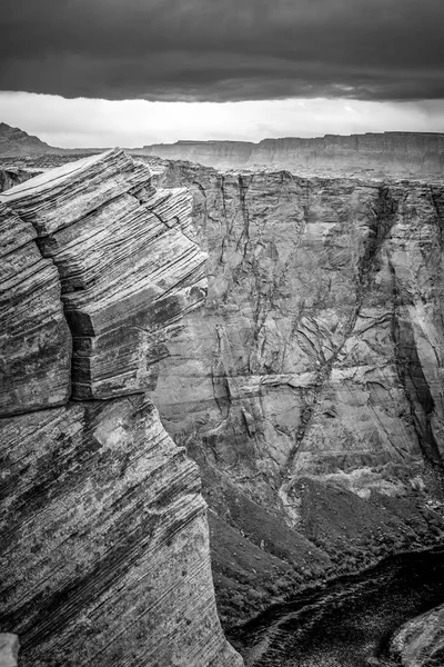 Rocky landscape at Horseshoe Bend in Arizona — Stock Photo, Image
