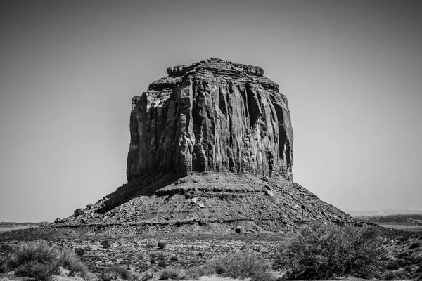 Famosa Monument Valley nel deserto dello Utah — Foto Stock