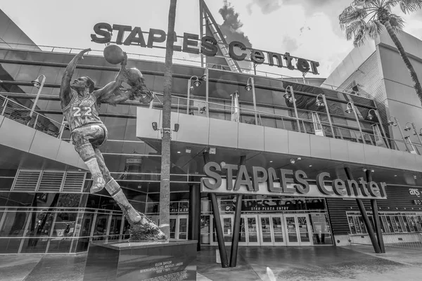 Staples Center at Downtown Los Angeles - CALIFORNIA, USA - MARCH 18, 2019 — Stock Photo, Image