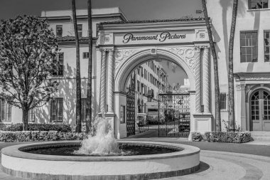 Los Angeles 'taki Paramount Film Stüdyoları - CALIFORNIA, ABD - 18 Mart 2019