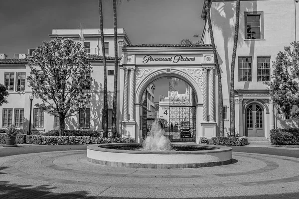 Paramount Pictures film studios at Los Angeles - CALIFORNIA, USA - MARCH 18, 2019 — Stock Photo, Image