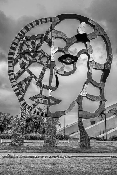 Skulpturen moderner Kunst im Convention Center Park San Diego - CALIFORNIA, USA - 18. MÄRZ 2019 — Stockfoto
