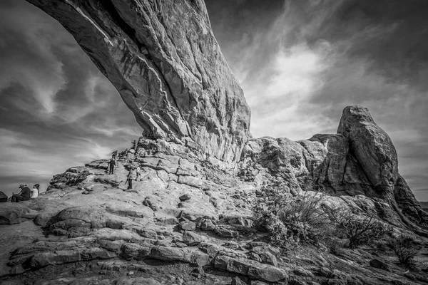 Arches National Park in Utah - UTAH, USA - 20 marzo 2019 — Foto Stock