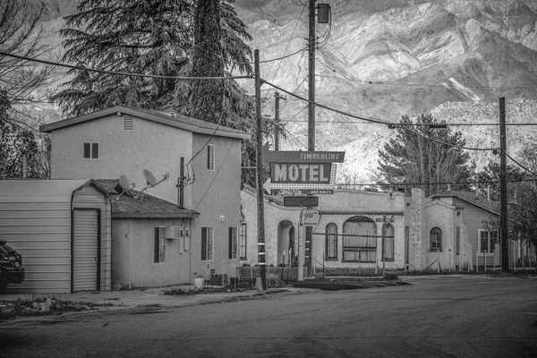 Timberline Motel Historischen Dorf Lone Pine Lone Pine Vereinigte Staaten — Stockfoto