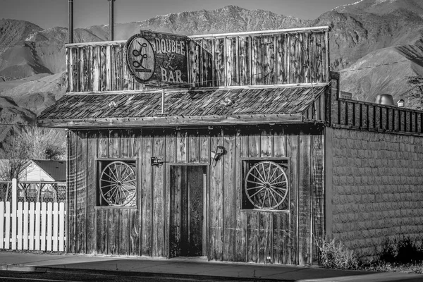 Duplo Bar Aldeia Histórica Lone Pine Lone Pine Estados Unidos — Fotografia de Stock