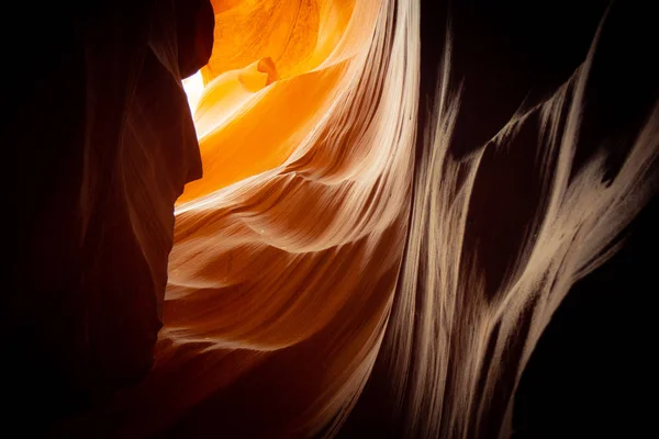 Maravilhosas Cores Antelope Canyon Superior Viagens Fotografia — Fotografia de Stock
