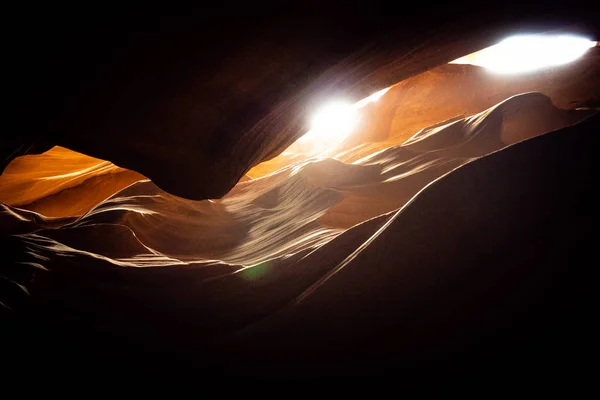 Obere Antelope Canyon Ariziona Reisefotos — Stockfoto