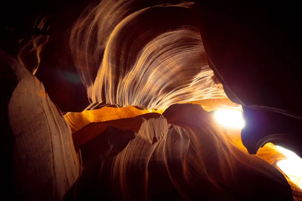Antelope Superior Canyon Ariziona Viagens Fotografia — Fotografia de Stock