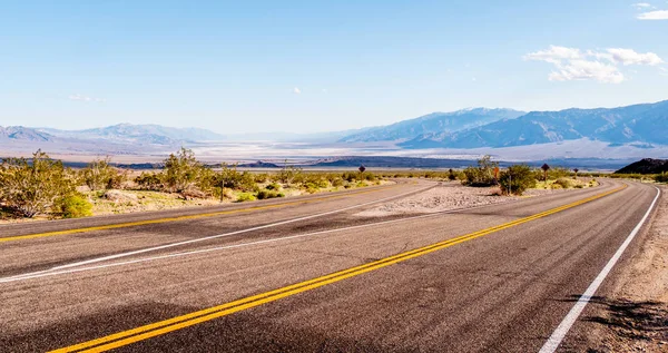 Vyhlídková Cesta Přes Národní Park Death Valley Cestovní Fotografie — Stock fotografie