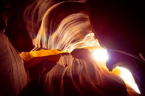 Wspaniałe kolory Górnego kanionu antylop — Zdjęcie stockowe