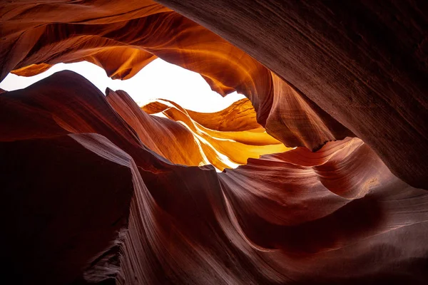 Antelope Canyon - cores incríveis das rochas de arenito — Fotografia de Stock