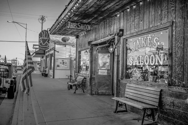 Jakes Wild West Saloon Zabytkowej Wiosce Lone Pine Lone Pine — Zdjęcie stockowe