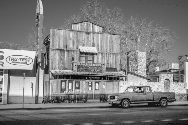 Wild West Saloon Historycznej Miejscowości Lone Pine Lone Pine Stany — Zdjęcie stockowe