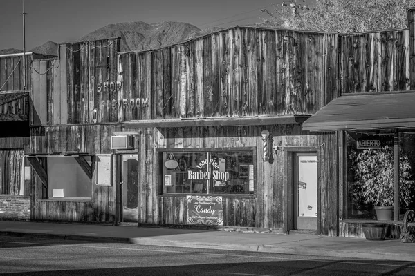 Old Barber Shop Historic Village Lone Pine Lone Pine United — Fotografia de Stock