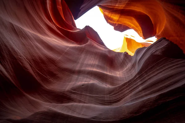 Antelope Canyon Fama Mondiale Paesaggi Incredibili Fotografia Viaggio — Foto Stock