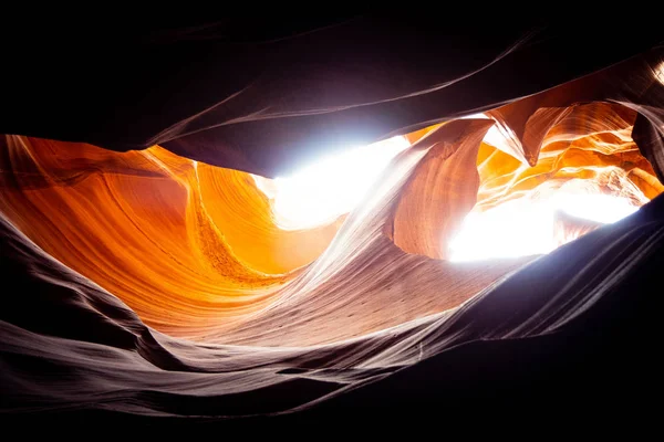 Paesaggi Mozzafiato Upper Antelope Canyon Fotografia Viaggio — Foto Stock