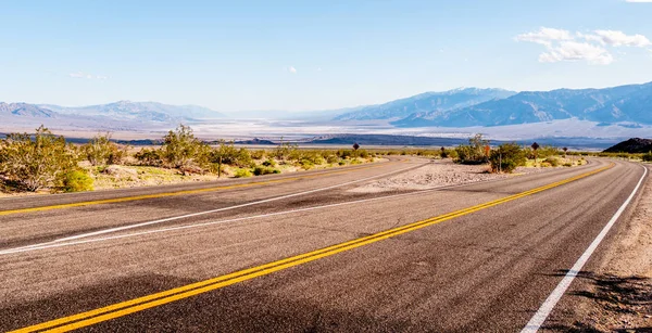 Festői Úton Keresztül Death Valley Nemzeti Park Utazás Fotózás — Stock Fotó