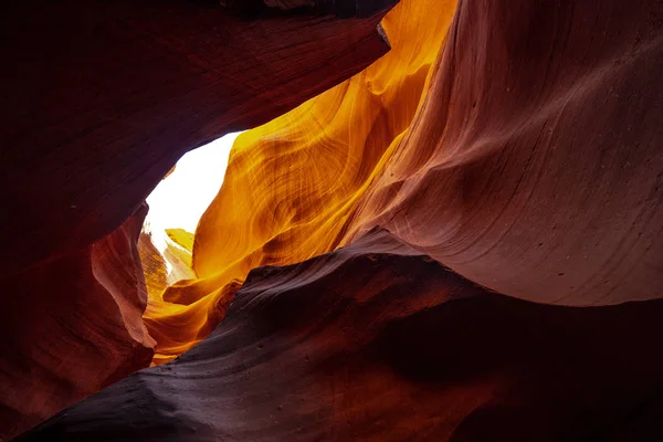 世界著名的羚羊峡谷 惊人的风景 旅游摄影 — 图库照片