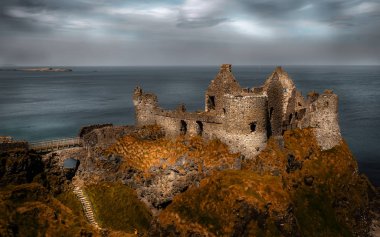 Dunluce Castle in Northern Ireland - Fine Art Photography clipart