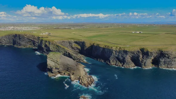 Atemberaubende Landschaft Den Klippen Von Kilkee Irland Reisefotos — Stockfoto