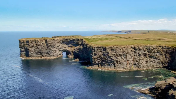Schöne Kilkee Klippen Der Westküste Irlands Reisefotos — Stockfoto