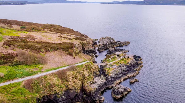 Форт Данрі Dunree Глава Ірландії Подорож Фотографія — стокове фото