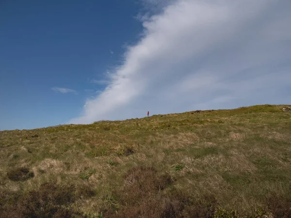 Amazing Binevenagh Klify Irlandii Północnej Fotografia Podróżnicza — Zdjęcie stockowe