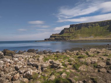 Kuzey İrlanda'da Beautiful Giants Causeway Coast - seyahat fotoğrafçılığı