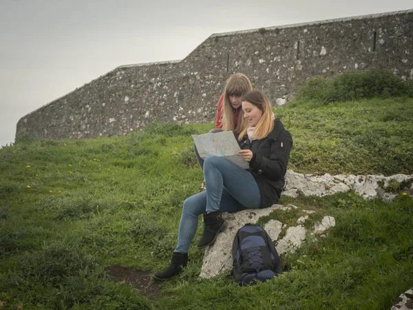 Wycieczka Irlandii Rock Cashel Jest Słynny Landmark Fotografia Podróży — Zdjęcie stockowe
