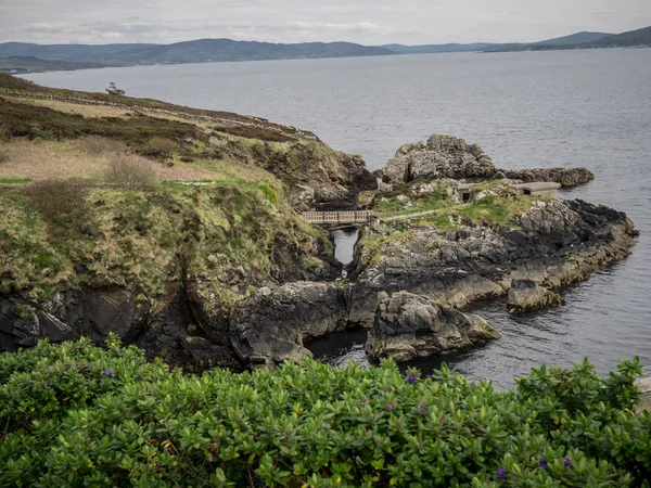 Mooie Dunree Hoofd Ierland Reisfotografie — Stockfoto