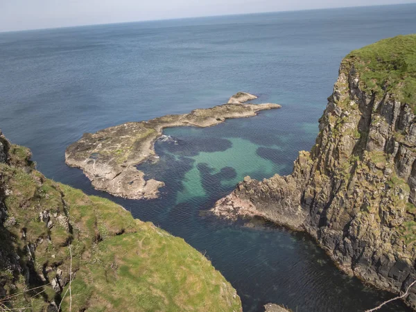 Amazing Causeway Coast in Northern Ireland on a sunny day - travel photography