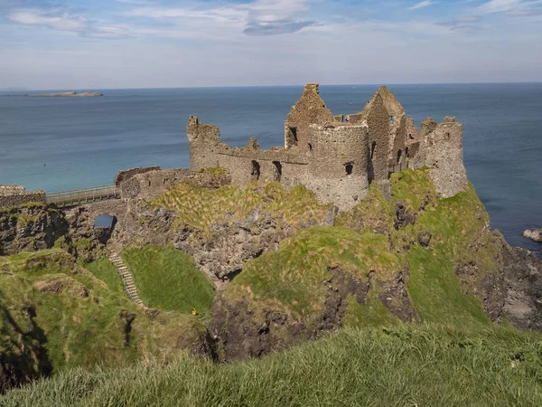 Dunluce Castle Northern Ireland Famous Movie Location Travel Photography — Stock Photo, Image