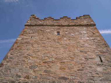 Belfast yakınlarındaki Kuzey İrlanda'da Castle Ward popüler bir dönüm noktası - seyahat fotoğrafçılığı