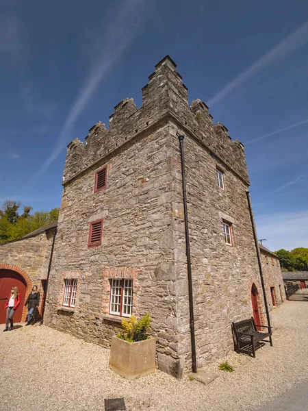 Замок Вард Северной Ирландии Недалеко Белфаста Является Популярной Достопримечательностью Фотографии — стоковое фото