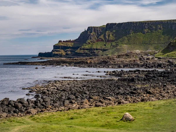 Riesendamm Nordirland Ist Ein Beliebtes Wahrzeichen Der Küste Reisefotos — Stockfoto