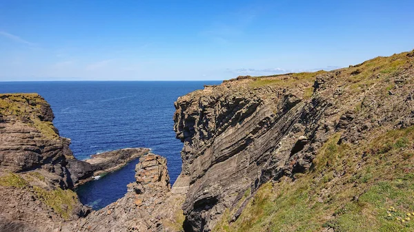 Hermoso Áspero Paisaje Costa Oeste Irlandesa —  Fotos de Stock