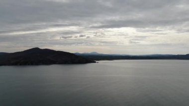 Malin Head - akşam İrlanda'nın en kuzey noktası  