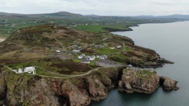 Yukarıdan İrlanda Güzel Dunree Head