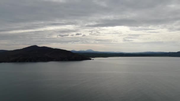 Malin Head Point Septentrional Irlande Dans Soirée — Video