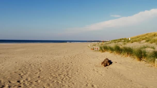 Spiaggia Sabbia Castlerock Irlanda Del Nord Immagini Viaggi — Video Stock