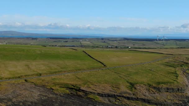 Hermoso Paisaje Costa Oeste Irlandesa — Vídeos de Stock