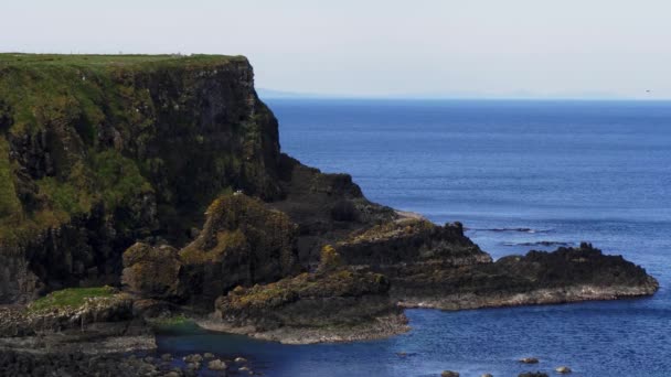 Loop Head County Clare Ireland Aerial Drone Footage — Stock Video