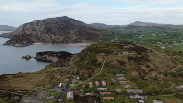 Malin Head Punto Más Septentrional Irlanda — Vídeo de stock