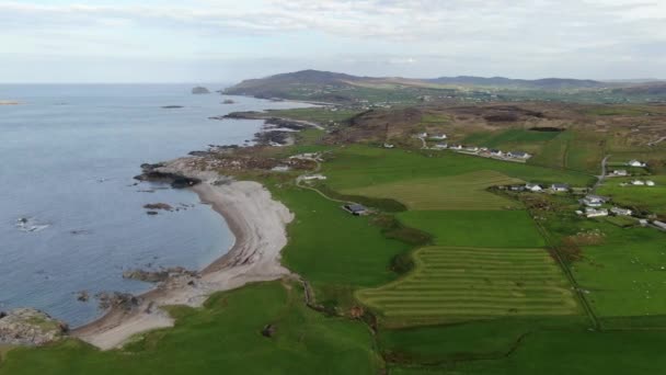 Malin Head Het Meest Noordelijke Punt Van Ierland Reisfotografie — Stockvideo