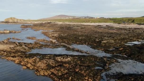 Malin Head Ponto Mais Setentrional Irlanda — Vídeo de Stock